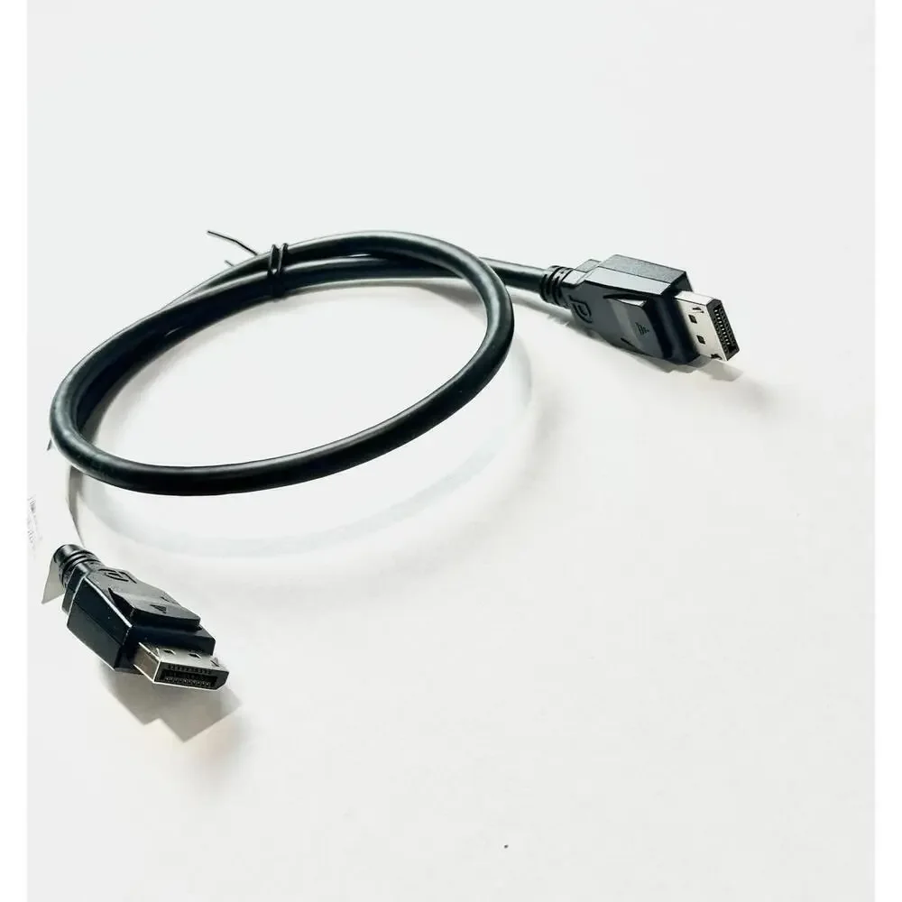 NEW Hewlett Packard Display Port Cable HP 835388-001 AWM COXOC 30V Black 2.5ft